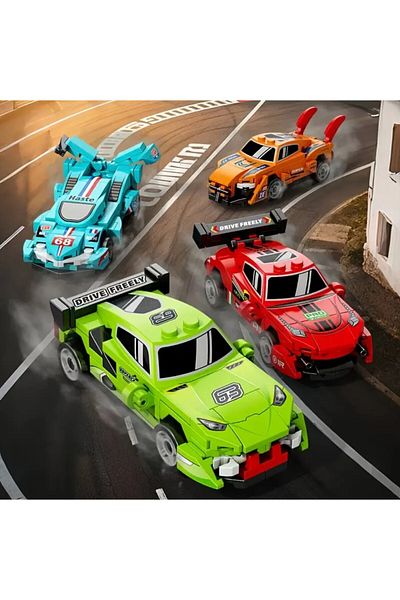 esdekor Style Sports Car Super Building Blocks Model Racing Car Model