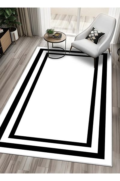 palermo home With digital print, with non-slip base, living room rug, children's room rug.