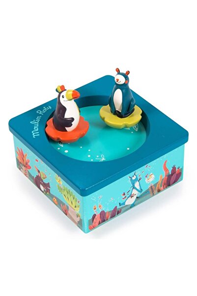 Moulin Roty Müzik Kutusu - Tukan ve Panter