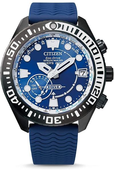 Citizen Ceas Barbati, Citizen, Satellite Wave GPS Diver 200M CC5006-06L