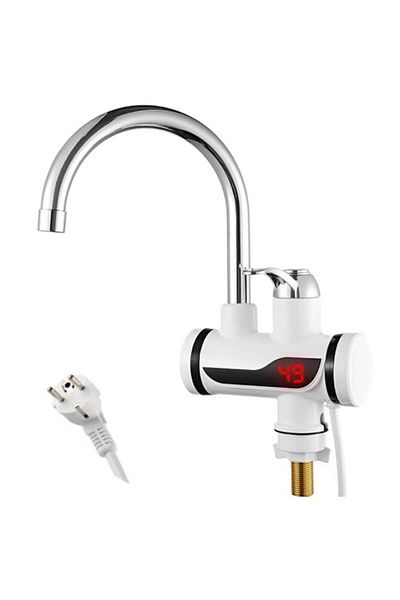 Rovitech Robinet Electric Instant cu incalzire instantanee a apei, afisaj LCD al temperaturii,