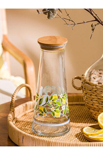 LC Waikiki Karişik Çiçekli Baş Ucu Sürahisi 1100 ml