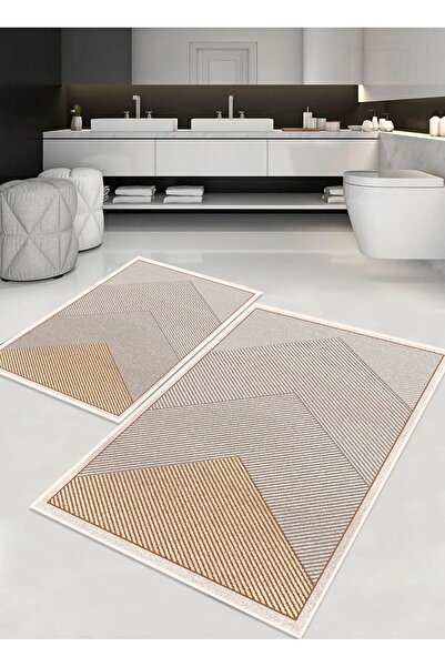 palermo home Set de covorașe de baie, cu bază antiderapantă.2 piese,1buc(60x1...