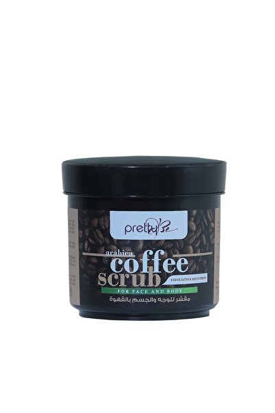 pretty Be مقشر ومنعم للوجه والجسم بخلاصة قهوة أرابيكا 550 مل