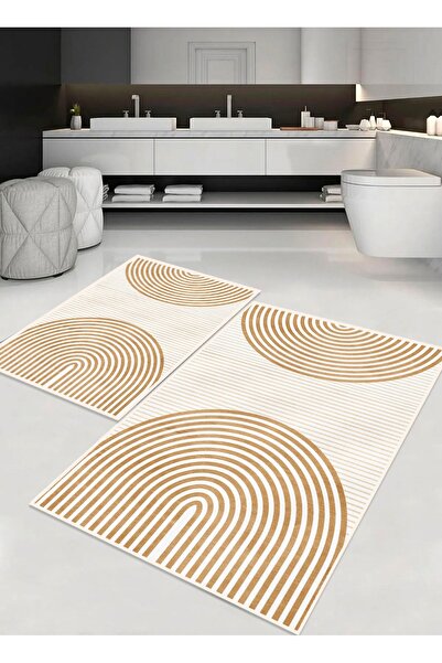 palermo home Set de covorașe de baie, cu bază antiderapantă.2 piese,1buc(60x1...