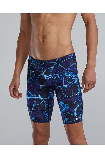 TYR Durafast Elite. ®   Men's Swimsuit - Synapse (Blue)