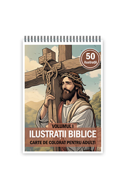 Legendary Gifts Carte de colorat pentru copii, 50 de ilustratii Biblice - Vol...