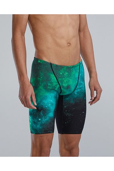 TYR Durafast Elite. ®   Men's Swimsuit - Starborne (Green)