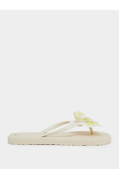 Styli Flower Corsage Flip Flop