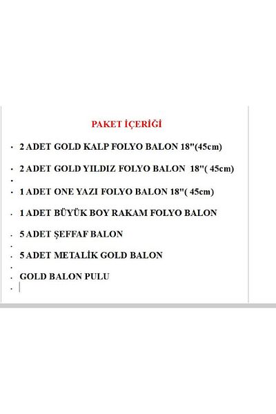 turkuaz parti 1 Year Old Gold Heart Balloon Set, 1 Year Old Gold Star Balloon Set