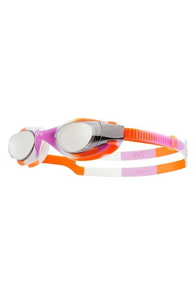 TYR Vesi Mirrored Children's Glasses (Purple/Orange)