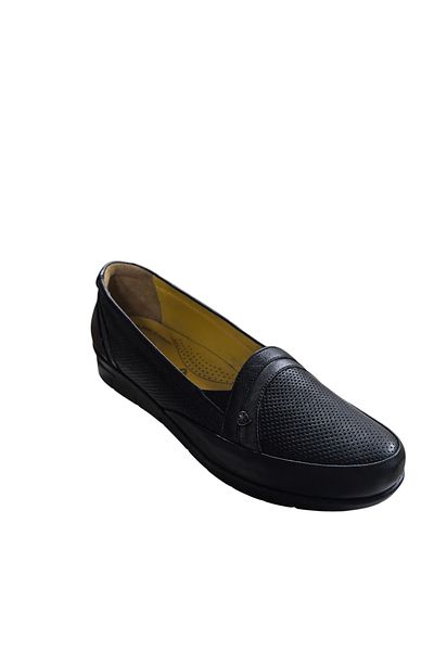 Ercan Konay 6894 Large Size Genuine Leather Mother Shoes