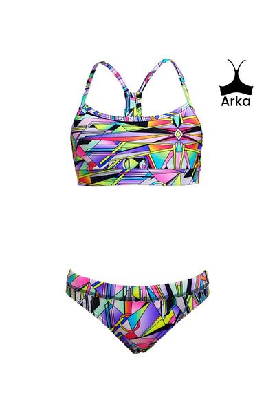 FUNKİTA Funkita Scissor Kick Girl's Crop Bikini Set