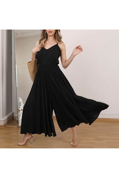 Lavanta Tekstil Elastic Waist Trousers Skirt