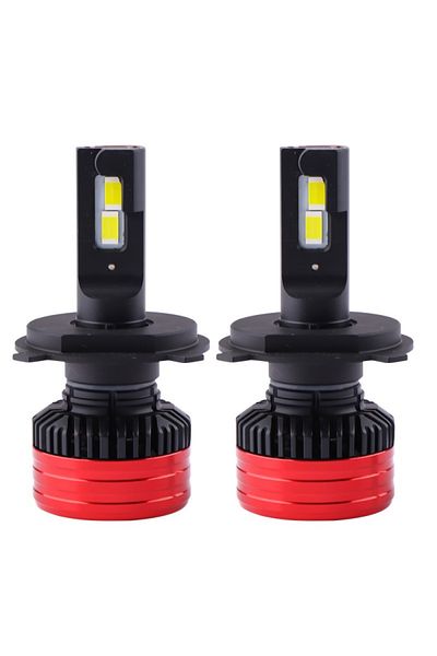 TECHSTAR Set of 2 Techstar® P28 Auto LEDs, H4, 80w, 12500 Lumens, 6500K, AUTO, 12-24 Volts, CSP, Canbus, Copp