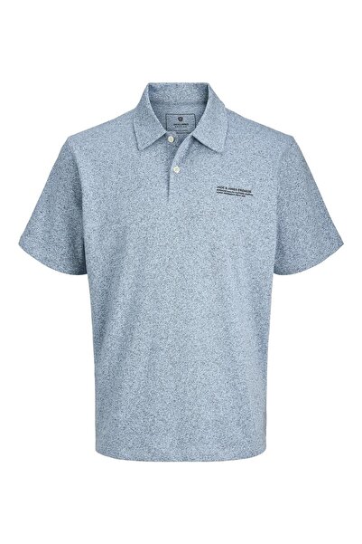 Jack & Jones Jack&Jones Lewis Erkek Mavi Polo Yaka Polo Tişört