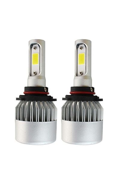 TECHSTAR Set of 2 Auto Techstar® S2 LEDs, HB3 9005, 36w, 4000 Lumens, 6500K, AUTO, 12-24 Volts, COB, Canbus
