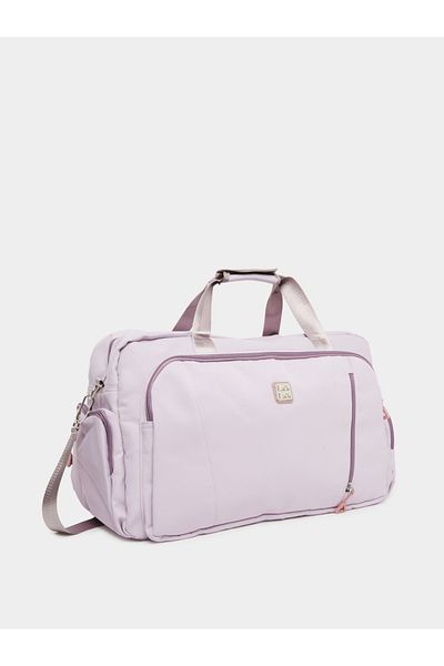 Styli Patch Detail Gym Bag with External Pockets