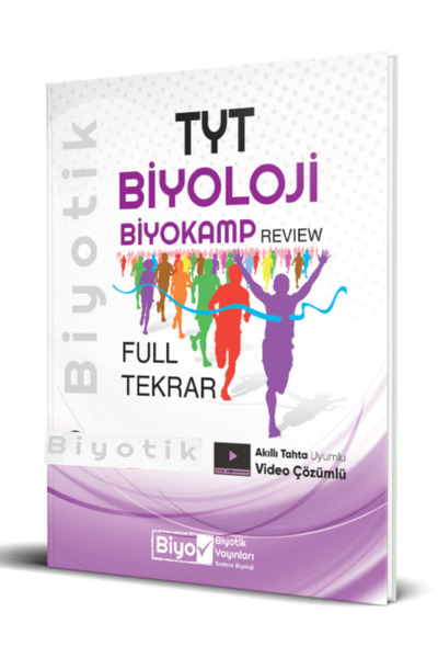 Biyotik Yayınları Biyotik Biyokamp TYT Biyoloji Full Tekrar Biyokamp