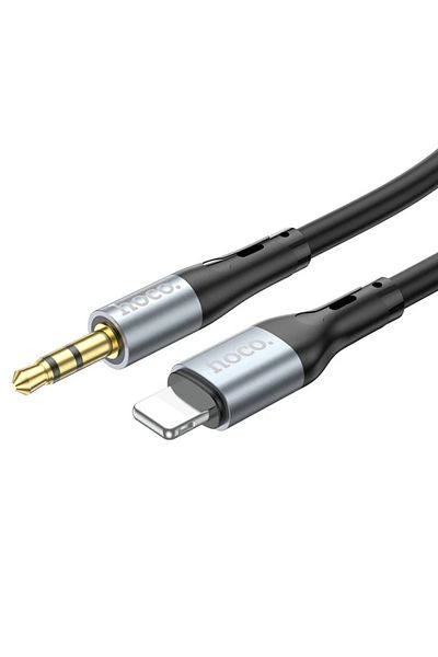 CepteToptan HOCO UPA22 iPhone Lightning إلى كابل نقل الصوت AUX 3.5 ملم-(1903) - MKİ2351-5253