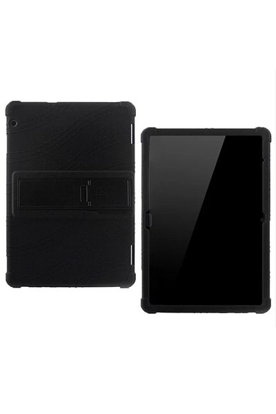 CepteToptan Huawei Mediapad T510 Silicone Case with Stand-(1903) - Mki̇5985-4470