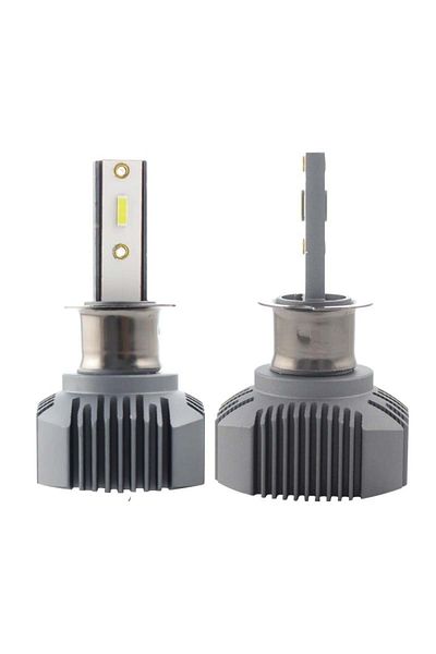 TECHSTAR Set of 2 Techstar® S1 Auto LEDs, H3, 40w, 4000 Lumens, 6500K, AUTO, 12-24 Volts, CSP, Canbus