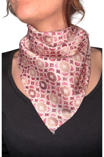 Mavi Masal Patterned Scarf