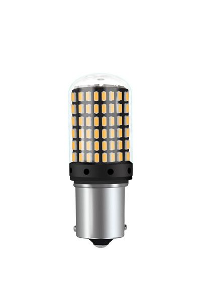 TECHSTAR Led Auto Light Bulb Techstar® BA15S, 1156, Yellow, 12V, 800 lm