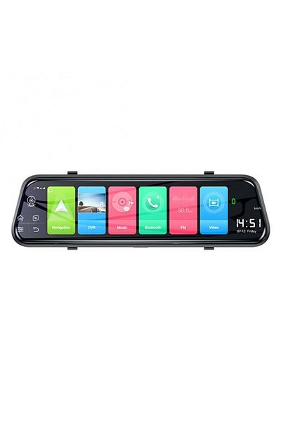 TECHSTAR ® Z9 Plus Dual Mirror Car Camera, Android 8.1, 4g And Wifi, 9.66" Ips Touch Full Hd, Hotspot