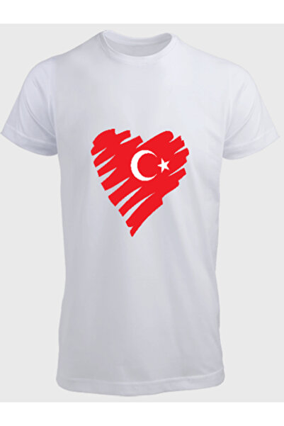 Unisex Erkek/Kadın Kişiye Bayarak Model Özel Baskılı Oversize Pamuklu Bisiklet Yaka T-Shirt