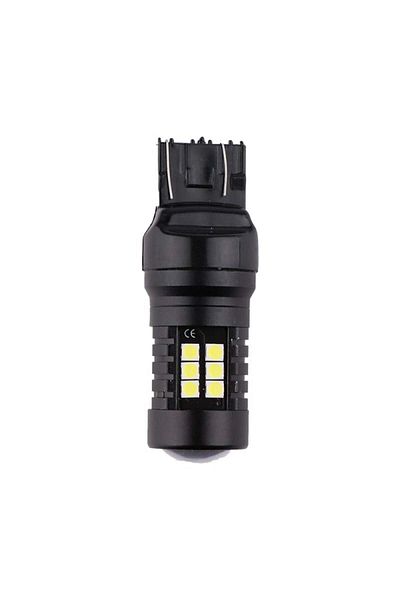 TECHSTAR Led Auto Light Bulb Techstar® W21/5W, 7443, Cool White, 6000K, 12V, 420 lm