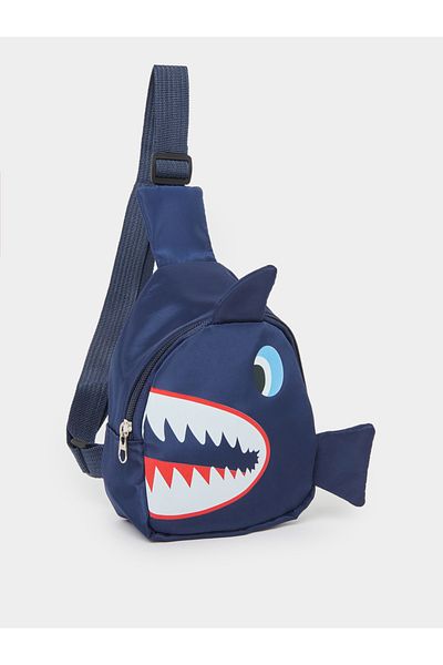 Styli Graphic Print Chest Bag with Zip Closure