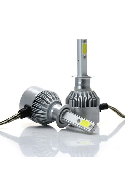TECHSTAR Set of 2 Techstar® C6 Auto LEDs, H1, 36w, 3800 Lumens, 6500K, AUTO, 12-24 Volts, COB