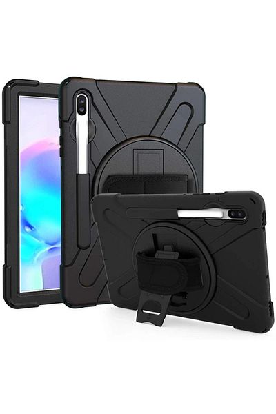ETC Ally Sm Galaxy Tab S6 10.5 T860 Shockproof 3 Layer Stand Armor Case with Pen - Myg4943-8018
