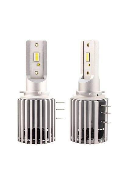 TECHSTAR Set of 2 Techstar® X9 Auto LEDs, H15, CSP and ZES 40w, 4000 Lumens, 6500K, AUTO, 12-24 Volts