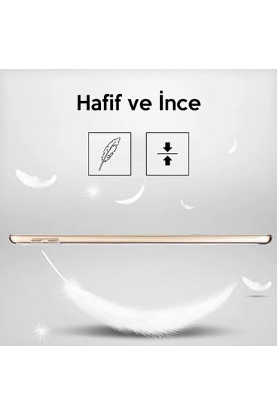 ETC Ally for iPad 9.7 2018 iPad 9.7 2017 Transparent Tpu Soft Silicone Case-(5775) - Myg7045-1792