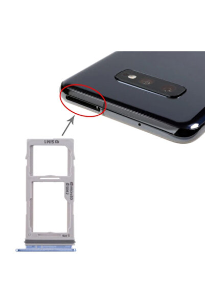 lowell home Sm Galaxy S10+/S10/S10E Sim Card Cover Holder Sim Slot (2Sim)-(57...