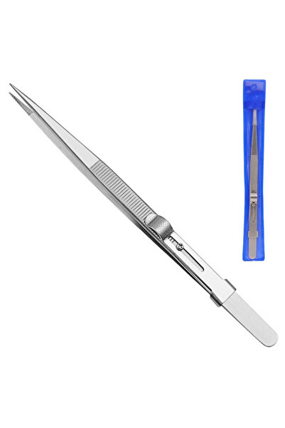 Marsilyan ieg ™   ملقط قابل للتعديل من الفولاذ المقاوم للصدأ ذو طرف مستقيم - ...