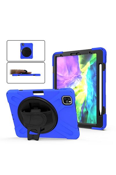 ETC iPad Pro11 (2021-2020-2018) Case Shockproof 3 Layer Armor Case with Stand Ka - Myg5211-4207