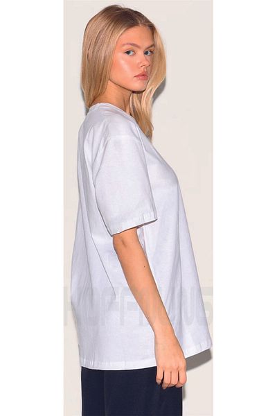HOFFNUNG T Shirt for Women Black Design Oversize Boy Breathable Off-Shoulder T-Shirt