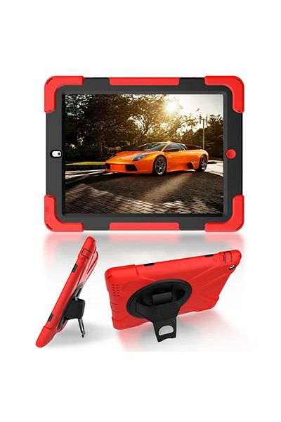 ETC iPad 2/Ipad 3/Ipad 4/Shockproof 3 Layer Stand Armor Case-(5775) - Myg4847-7195