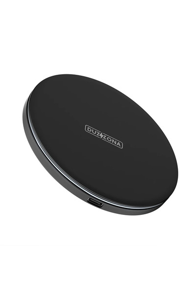Duzzona W8 15W Masaüstü Wireless Hızlı Kablosuz Şarj Cihazı-(5775)