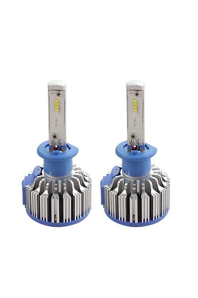 TECHSTAR Set of 2 Techstar® T1, H1, 35w, 8000 Lumens, 6000K, AUTO, 12-24 Volts, CREE, Canbus, Aluminum Radiat