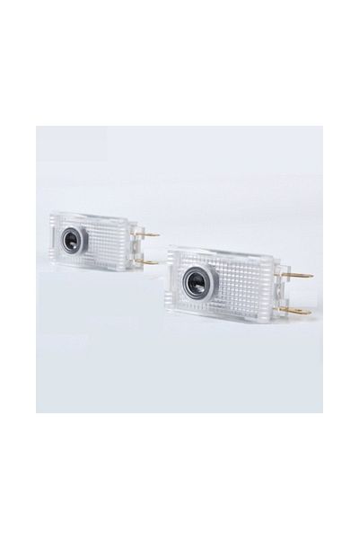 TECHSTAR Set of 2 LED Logo Emblems for the door dedicated to the OPEL car brand