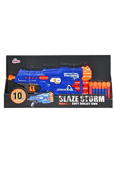 NEWBRENDHOME ألعاب تعليمية تفاعلية ZC7097 بندقية ذات رصاصة ناعمة مزدوجة لعبة ...