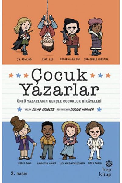 Hep Kitap Çocuk Yazarlar - Ünlü Yazarların Gerçek Çocukluk Hikâyeleri