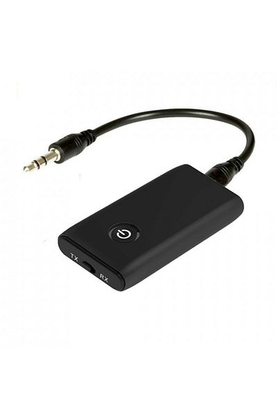 TECHSTAR ® J40 Bluetooth Transmitter Receiver, Bluetooth 5.0, Built-in Microphone, Cvc, Aux, Built-in