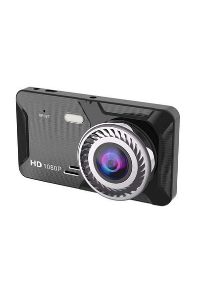 TECHSTAR ® H309 Dual Car Video Camera, Fullhd, 1080p, Wdr Function, 720p Rear View Camera, 4" Lcd Scr