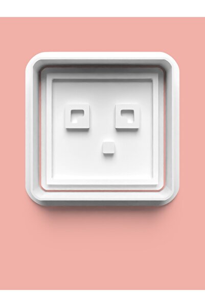 AKTASTORE Minecraft Figürü Kurabiye Kalıbı Ve Şeker Hamuru Kalıbı