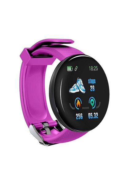 TECHSTAR ® D18 Smartwatch, 1.3inch Oled, Bluetooth 4.0, Blood Pressure, Pulse, Blood Oxygen Monitorin
